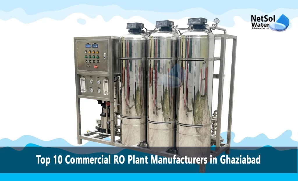 Top 10 Commercial RO Plant Manufacturers in Ghaziabad
